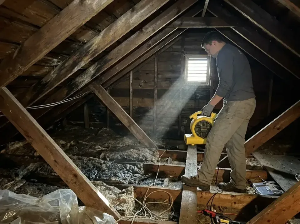 attic-water-damage-drying-proc-007 — frequently asked questions, Emergency Water Extraction & 24/7 Flood Response in Edcouch…